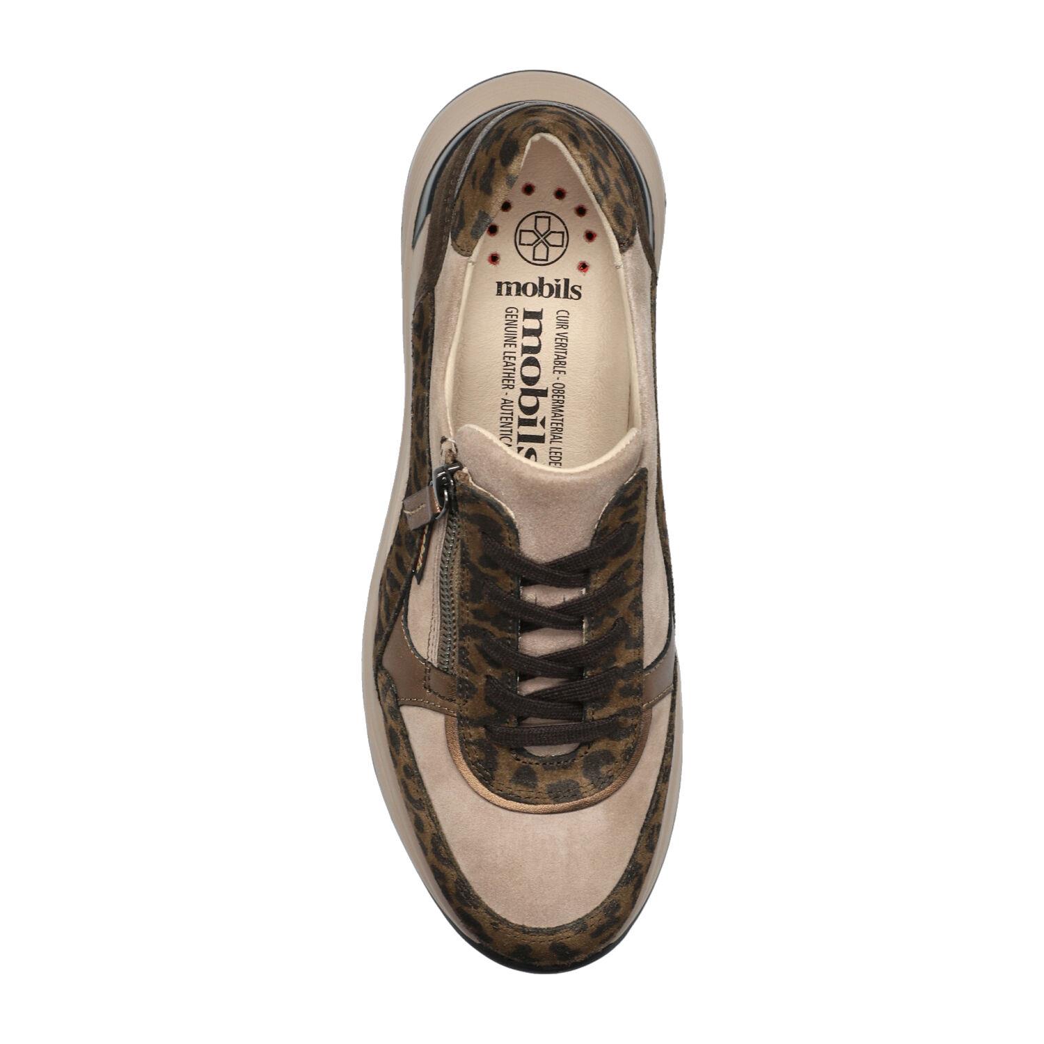 lacets femme modèle Laonie brun fonce - Mephisto